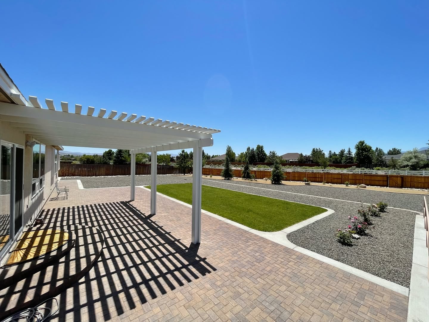 Pergola & Paver Patio Retreat